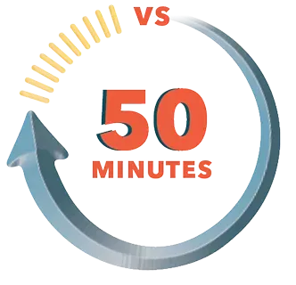 Versus 50 minutes